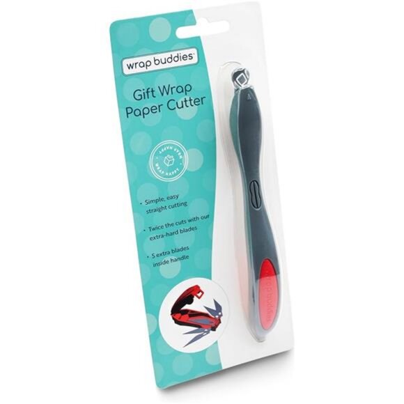 Wrap Buddies Wrapping Paper Cutter – Effortless Cutting Tool for Gift Wrapping - Picture 8 of 8